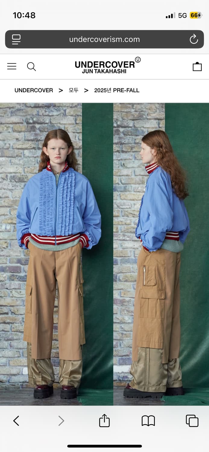 언더커버 러플 자켓 상품이미지1