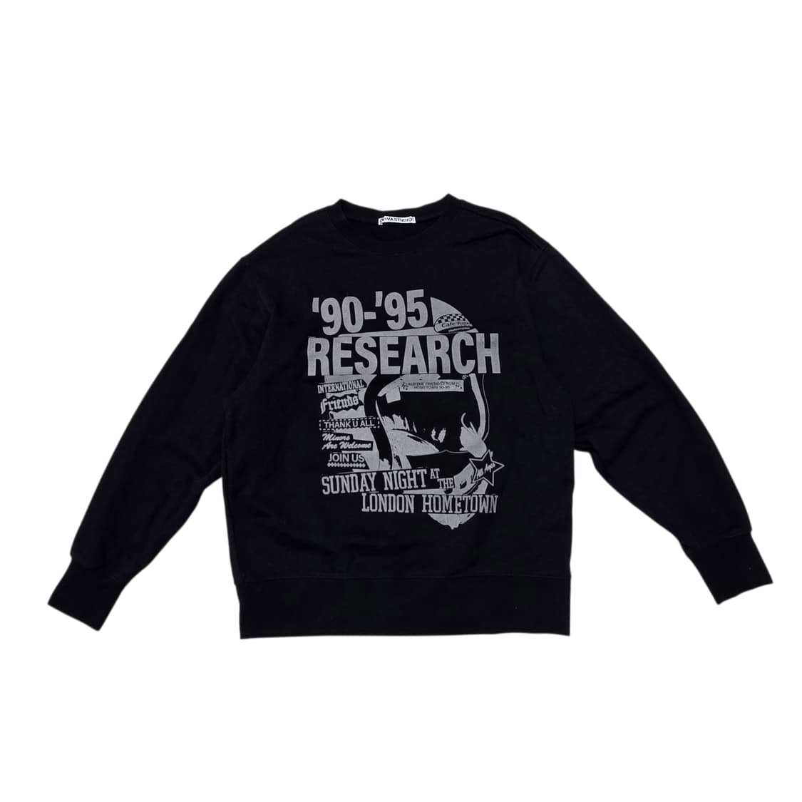 Vivastudio 비바스튜디오 L 빅로고 맨투맨  상품이미지1