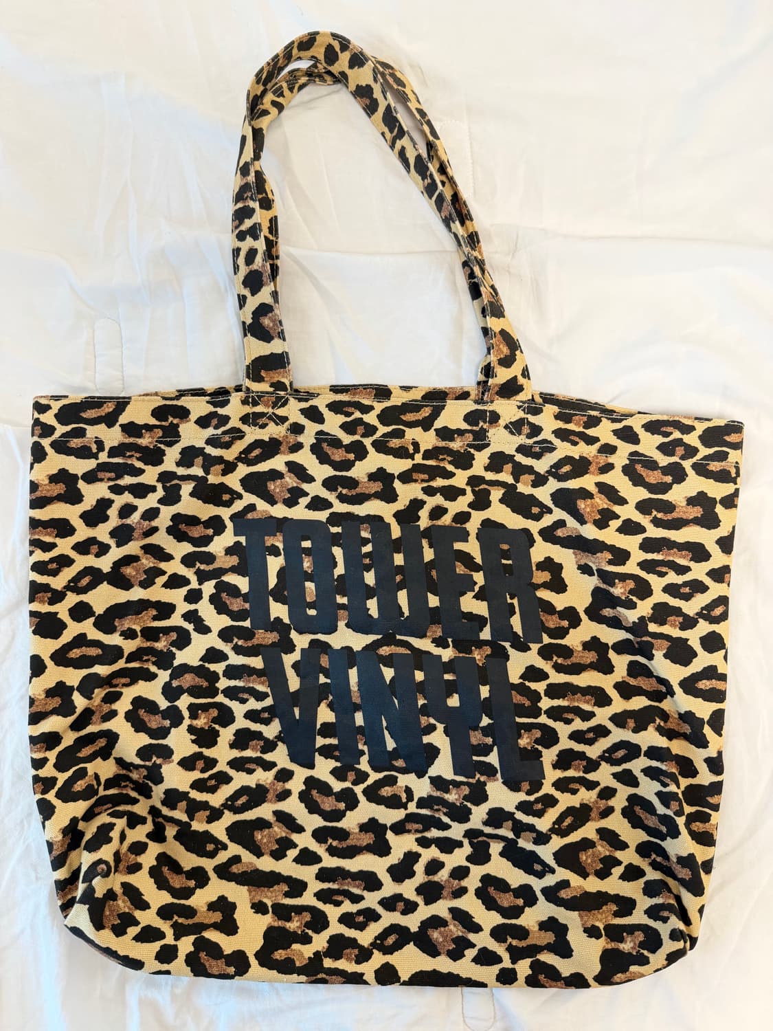 타워레코드 레오파드 에코백 상품이미지1