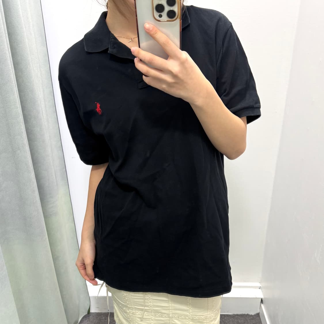 폴로 블랙 pk티 상품이미지2