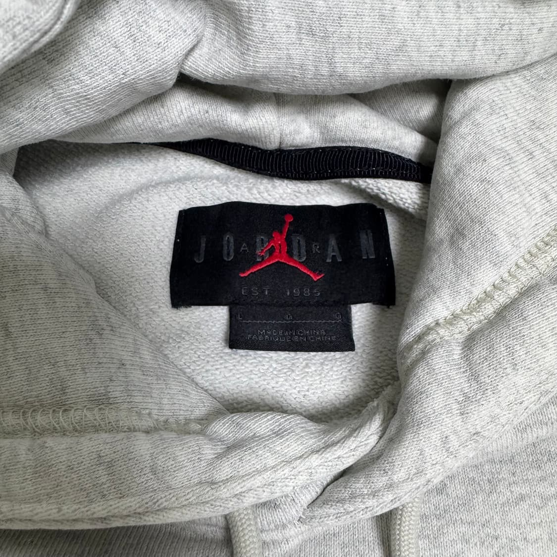 조던 에센셜 패치 오트밀 후드 상품이미지3