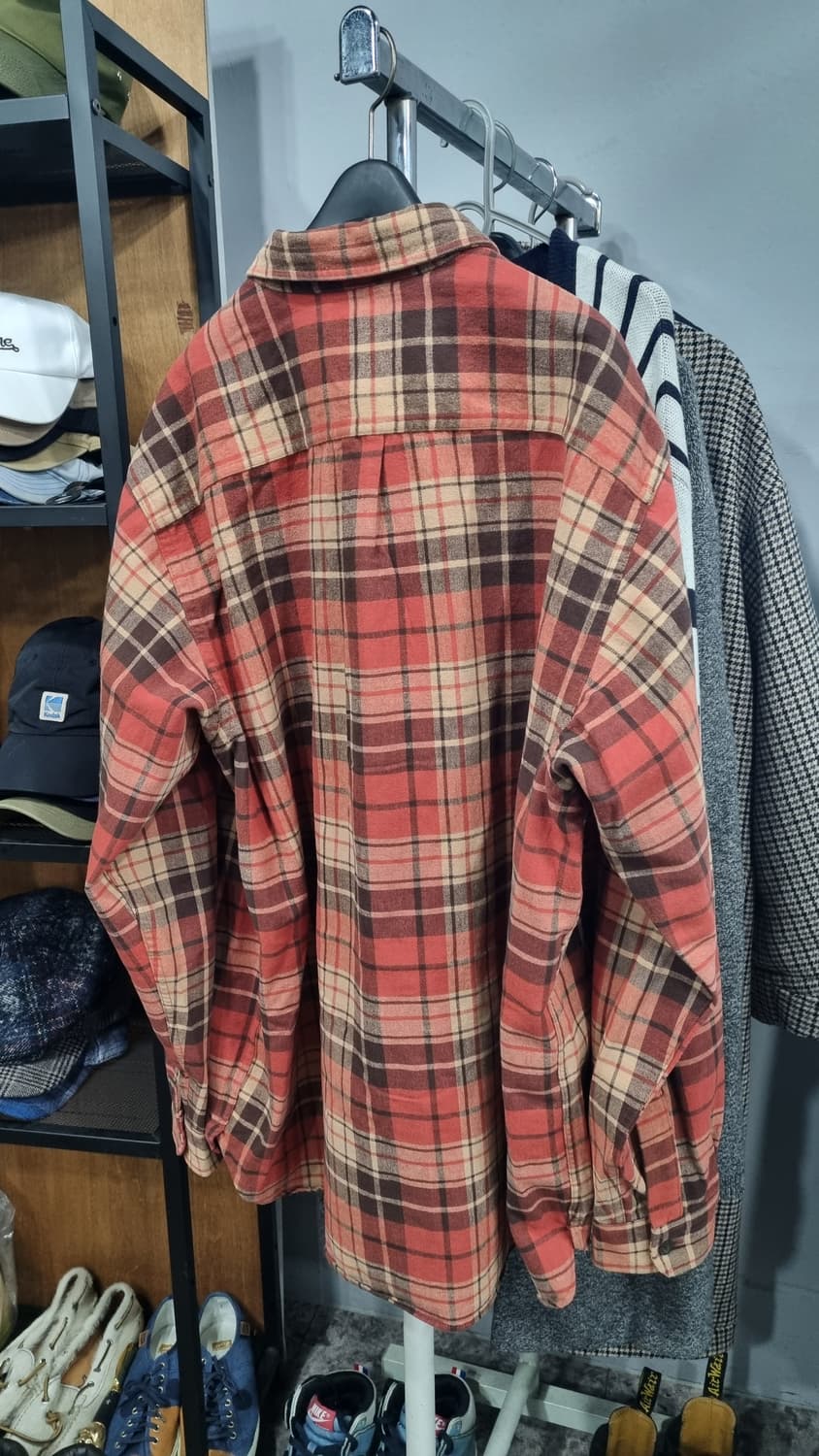 L.L.BEAN(엘엘빈) 추동용 체크셔츠 110~115(가슴단면64) 상품이미지3