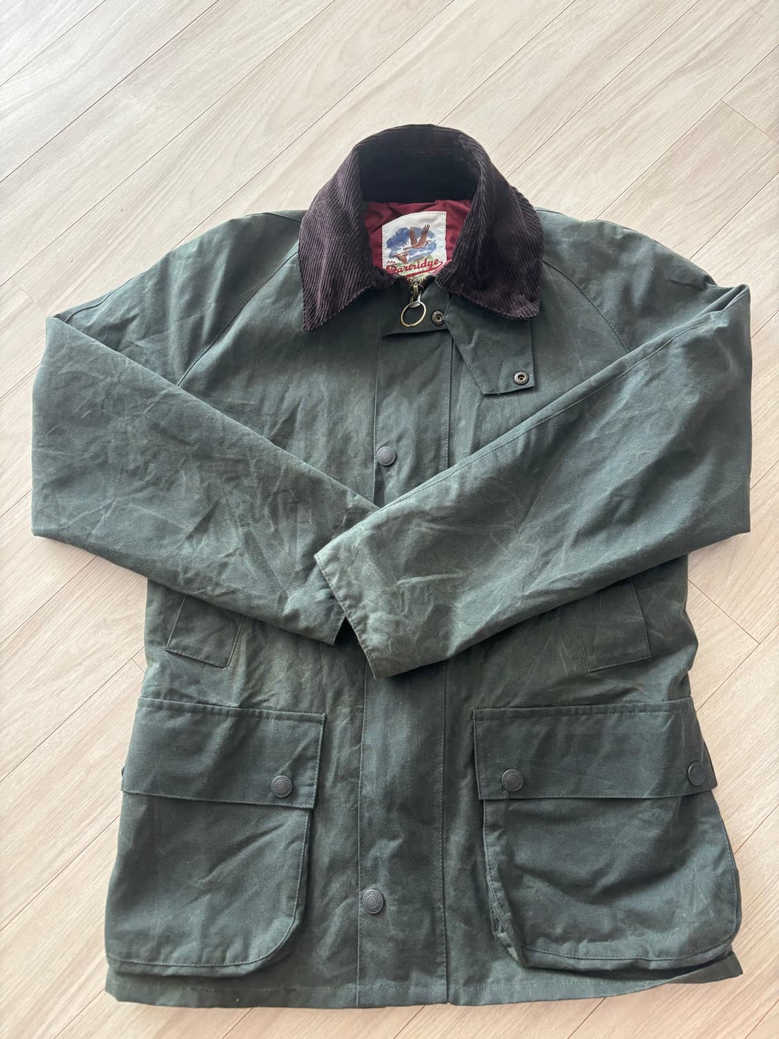 존 파트리지 랜드오너 왁스자켓 XS 상품이미지1