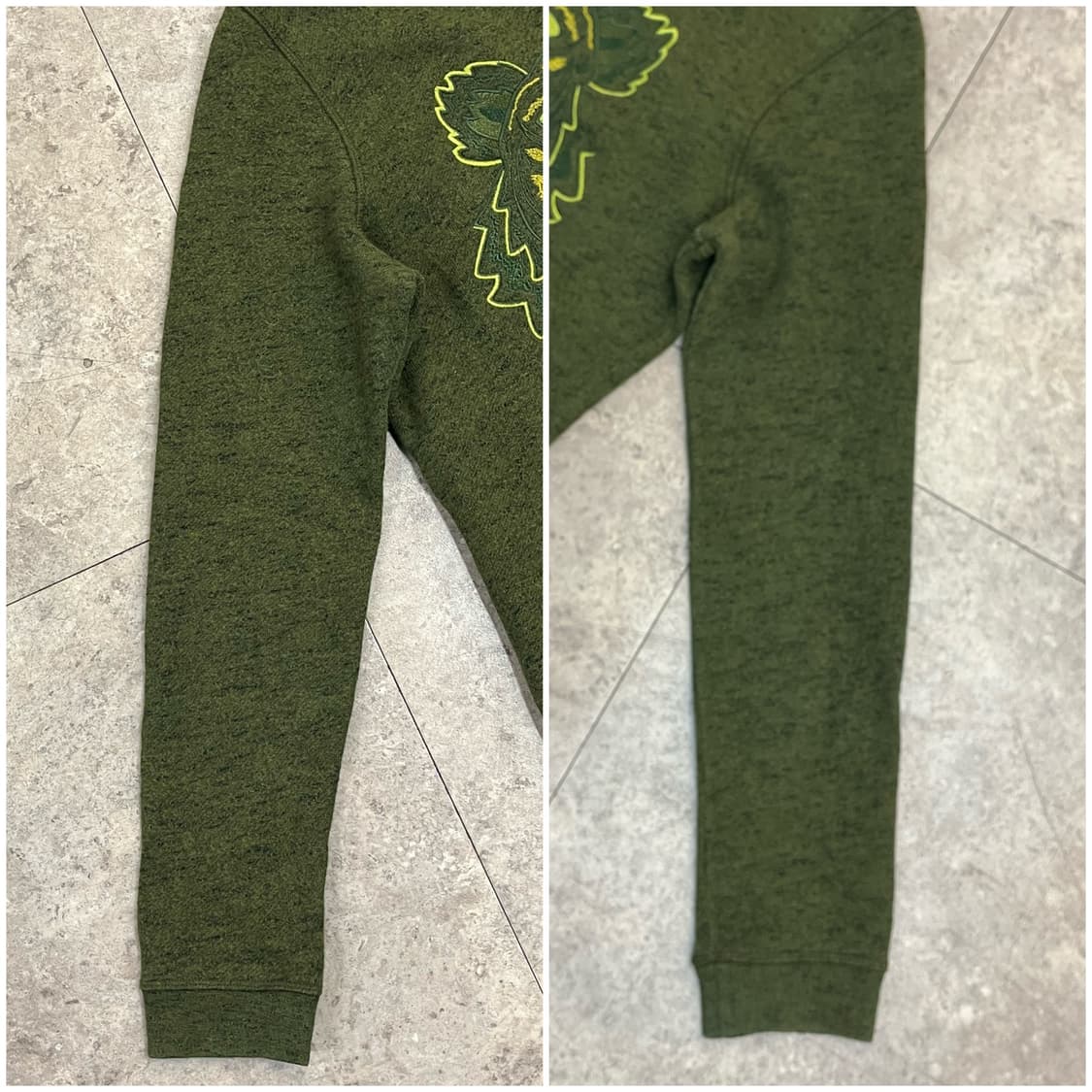 겐조 자수 맨투맨 그린 L #csz2380 상품이미지6