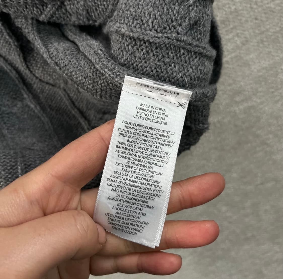 105 폴로 랄프로렌 니트 xl 상품이미지5