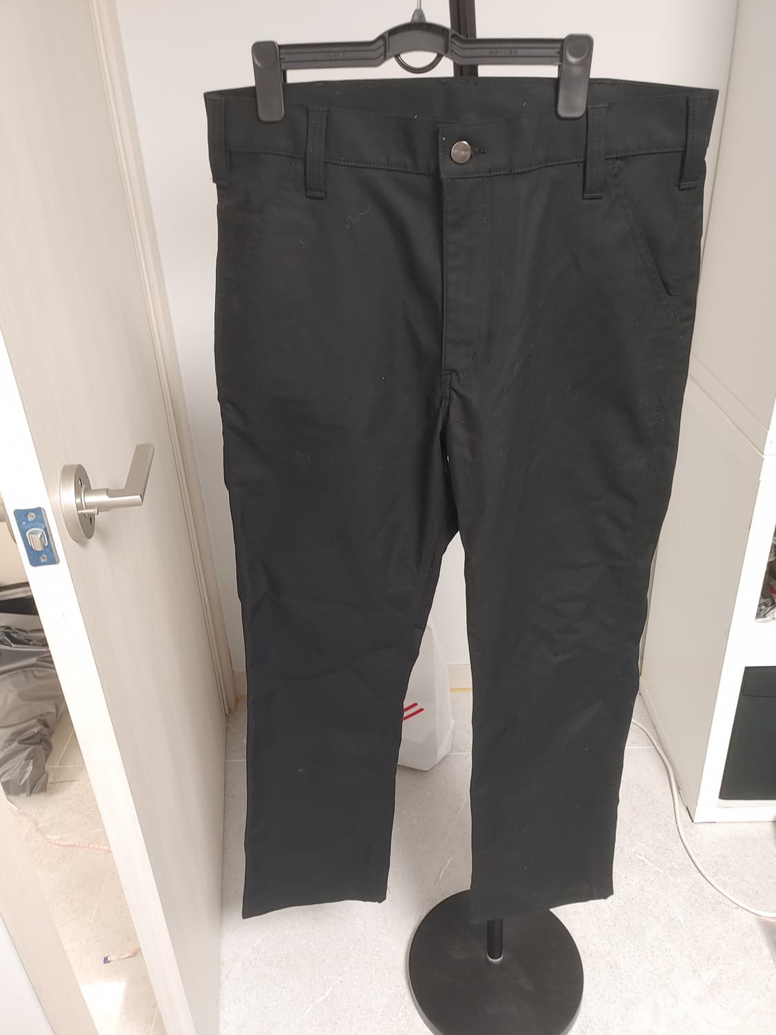 칼하트 블랙 싱글니  바지 최고좋음  -33사이즈 상품이미지2