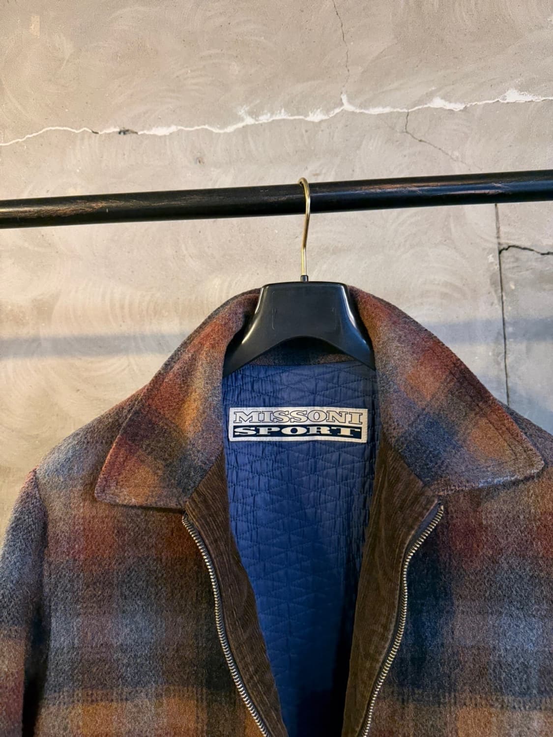 미쏘니 트위드 워크자켓 남성105 상품이미지4