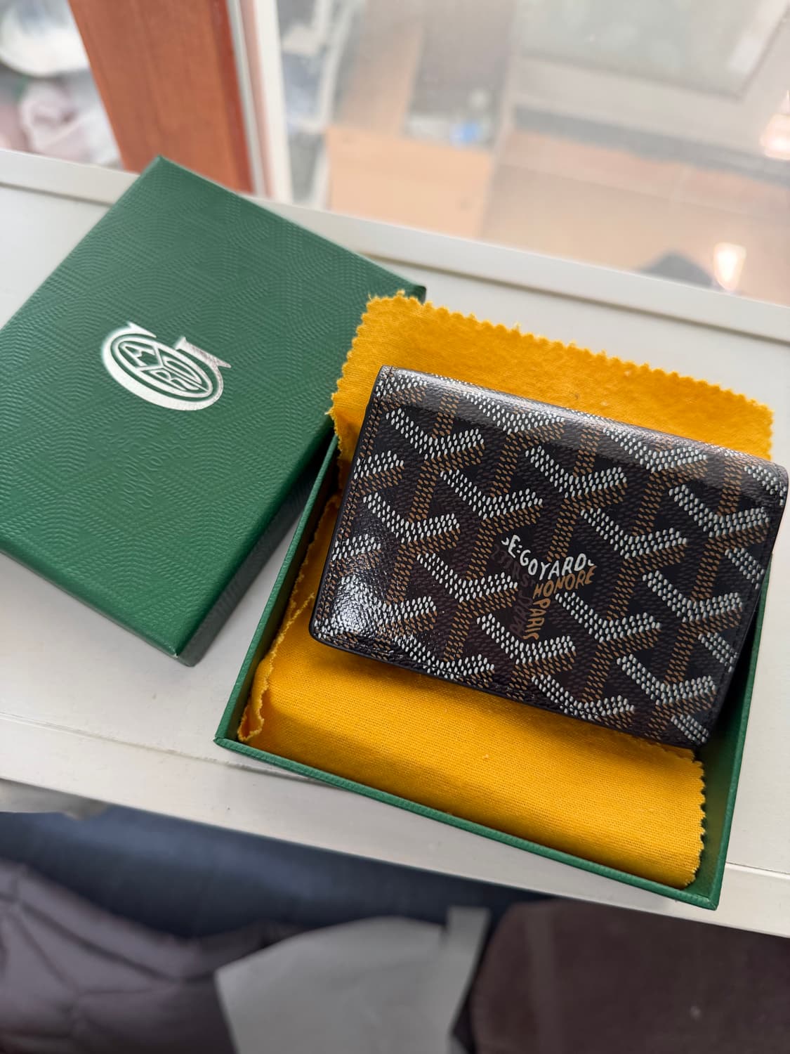 고야드 말제르브 명함지갑 블랙 상품이미지1