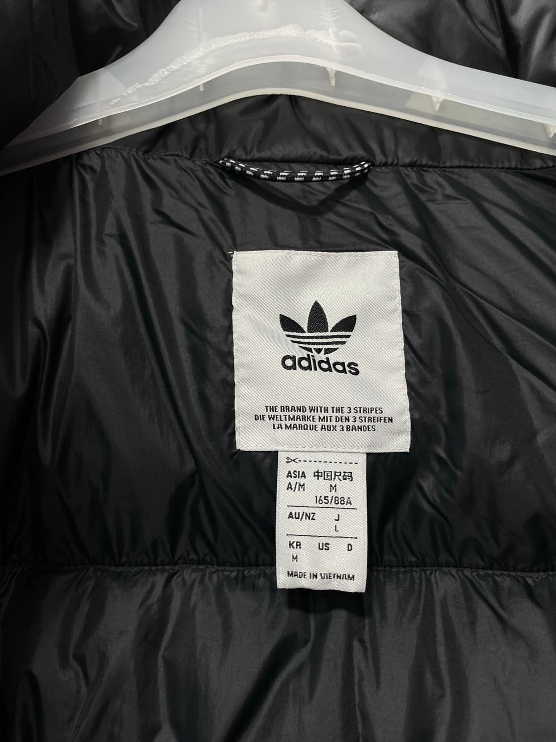 아디다스 리젠  크롭 다운 패딩 m 상품이미지5