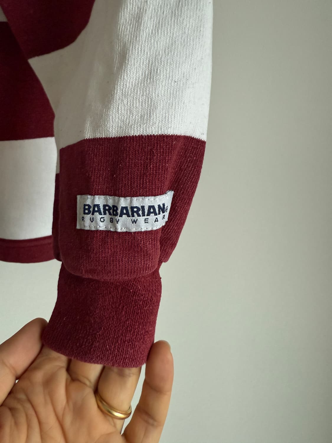 바바리안(BARBARIAN) 스포츠웨어 럭비티(CANADA) 상품이미지6