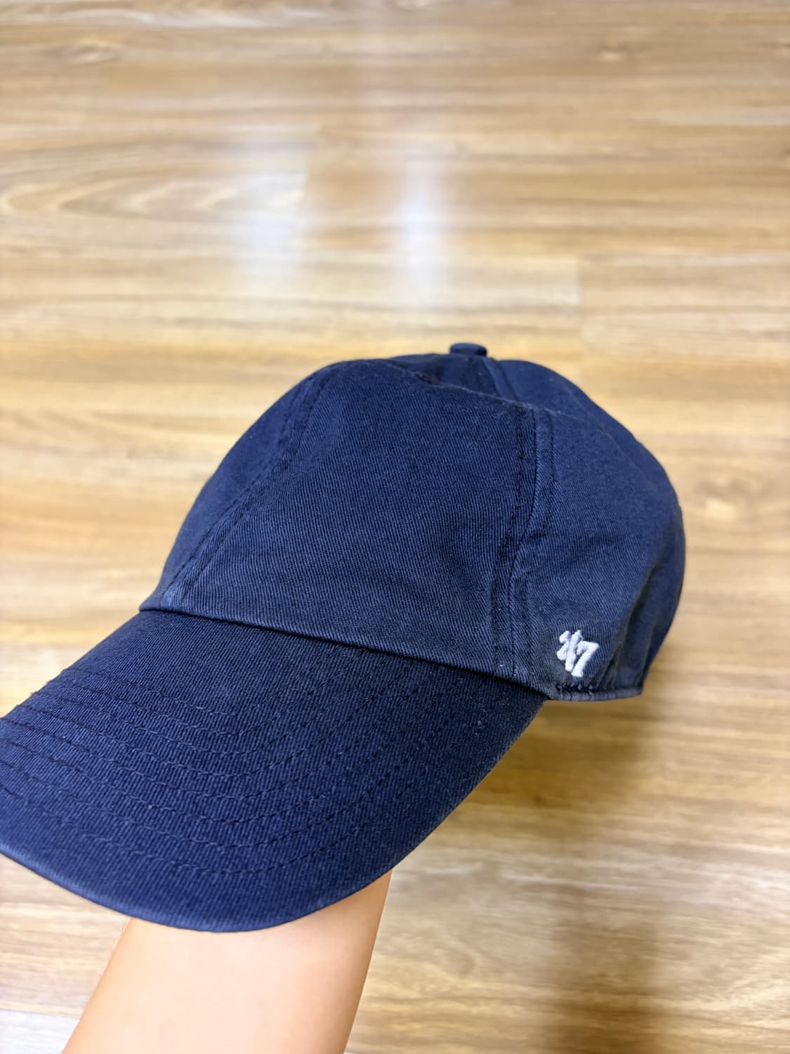 47브랜드 볼캡 모자 블랙 검정색 상품이미지2