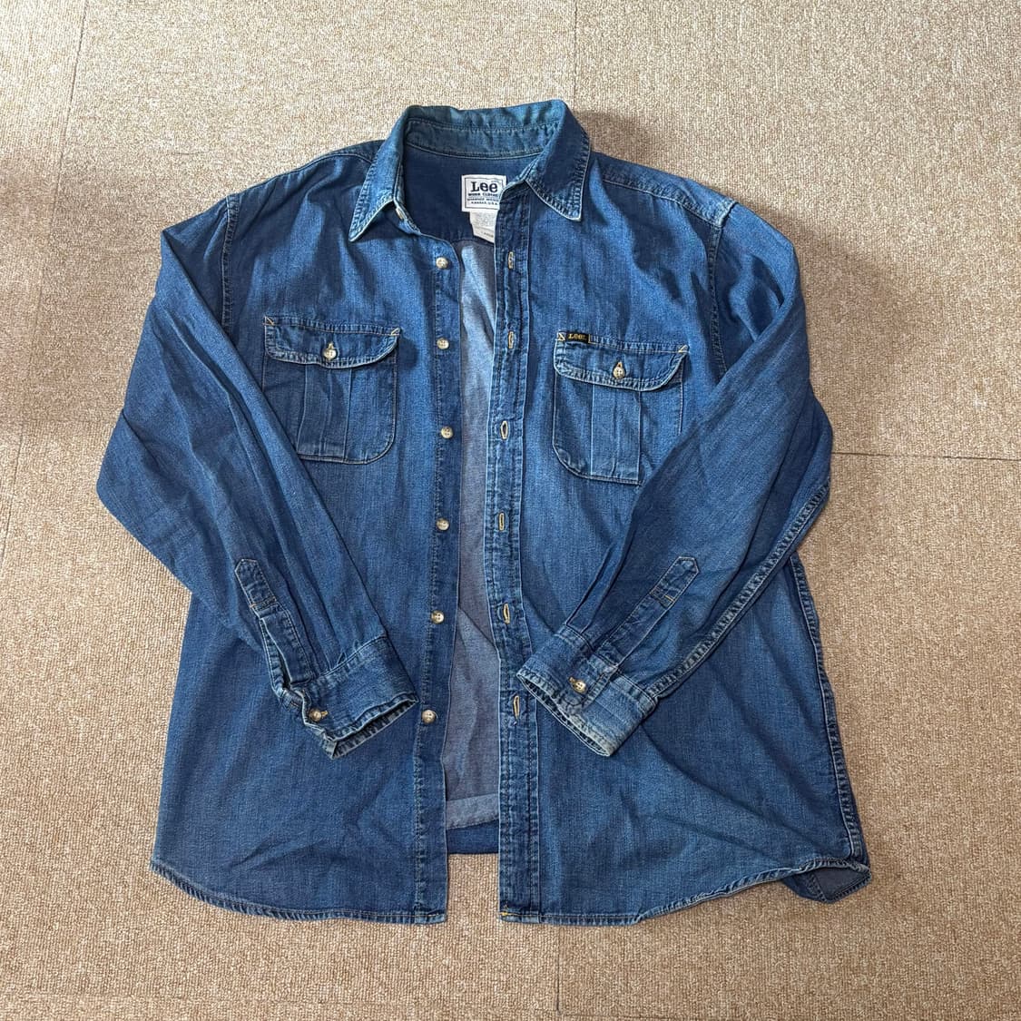LEE 데님 셔츠(japan) 상품이미지1