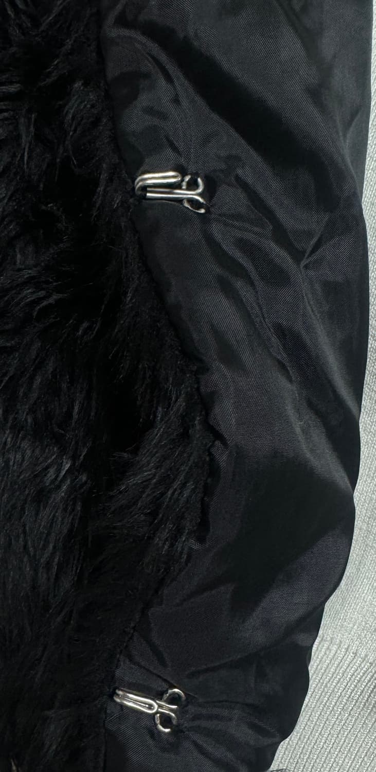 애즈온 퍼자켓 블랙 상품이미지6