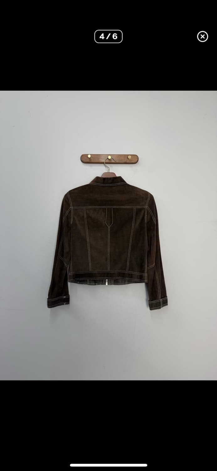 휴고보스 스웨이드 스티치 트러커 자켓 A3550 상품이미지4