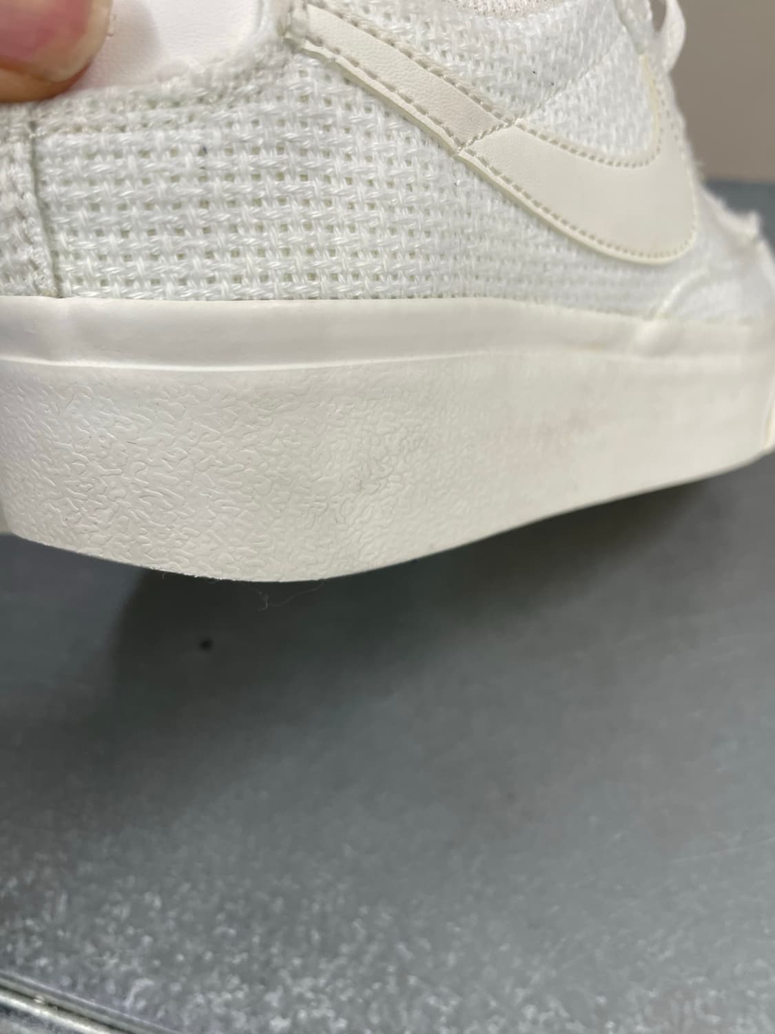 나이키 블레이저 로우 화이트 235 상품이미지7