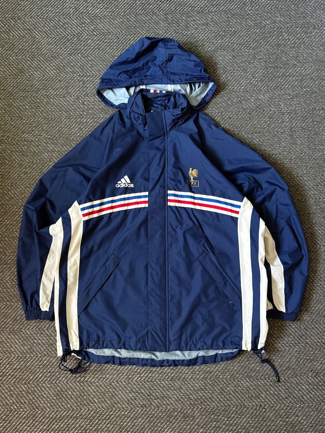 90s 아디다스 프랑스 국대 빈티지 윈드브레이커 (105-108) 상품이미지1