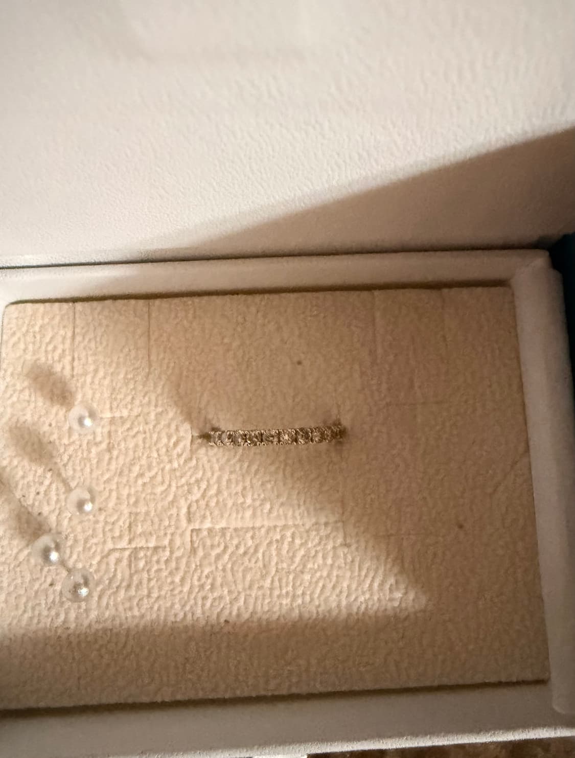 14k 2mm꼬냑다이아 애끼링 상품이미지7