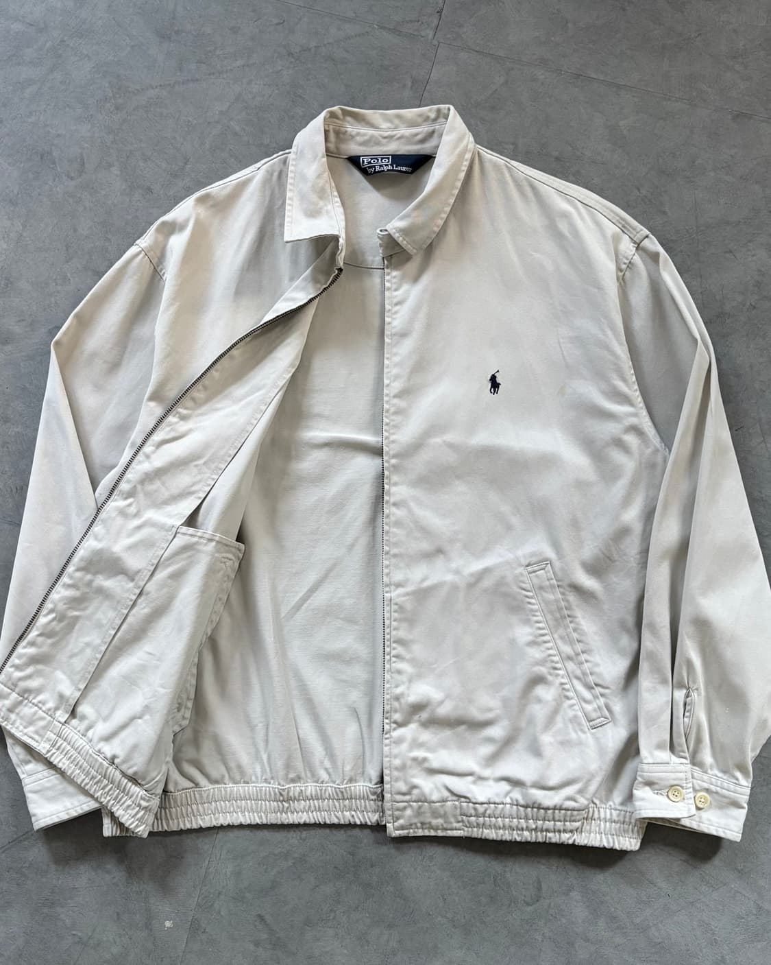 Polo 폴로 랄프로렌 연그레이컬러 코튼 헤링턴 자켓  상품이미지2