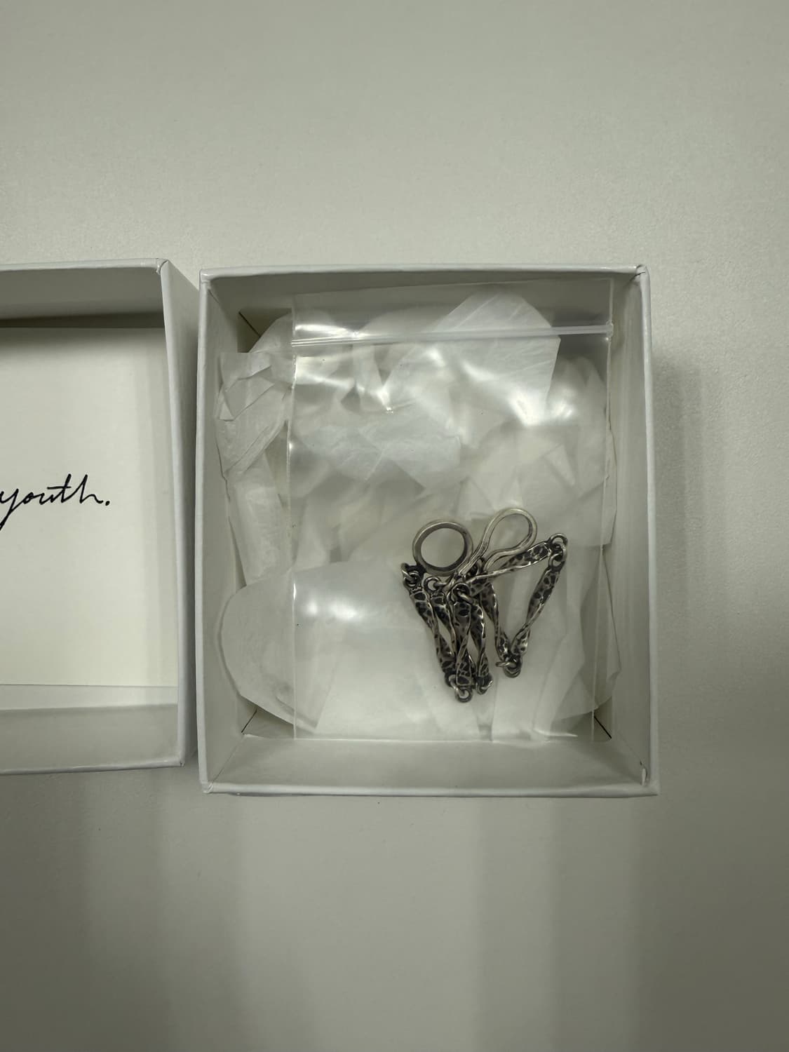 유스 팔찌 Twisted Bar Chain Bracelet 상품이미지4