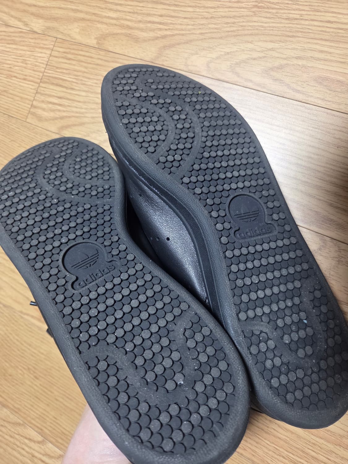 아디다스 스탠스미스 데콘 올블랙 285mm 상품이미지3