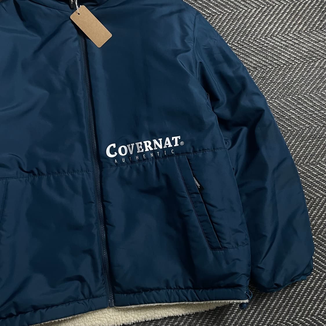 커버낫 리버시블 후드 플리스 자켓o 4627 상품이미지2