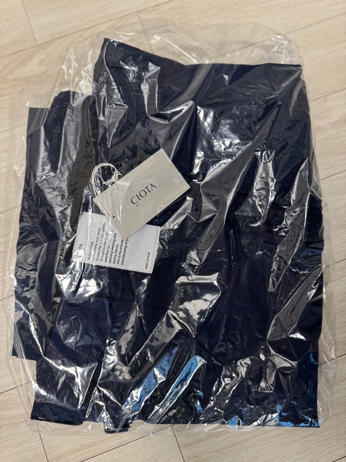 시오타 x 제이프레스 2플리츠 옥스포드 백 트라우저 7 (새상품) 상품이미지10