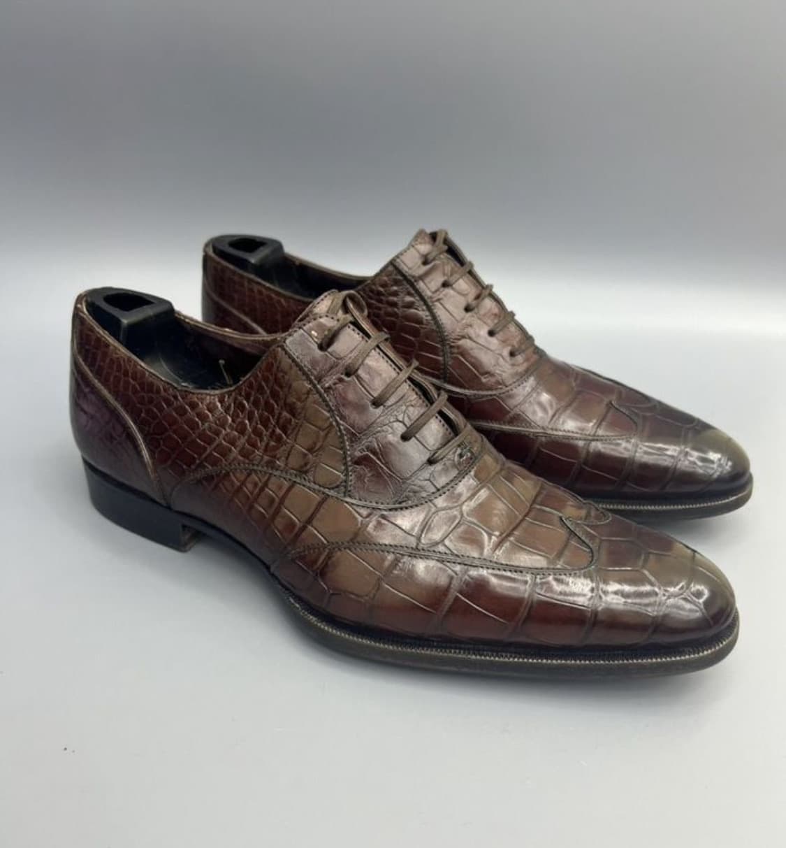 GUCCI 구찌 윙팁 슈즈(크로커다일 스킨-악어가죽)해외발송 상품이미지4