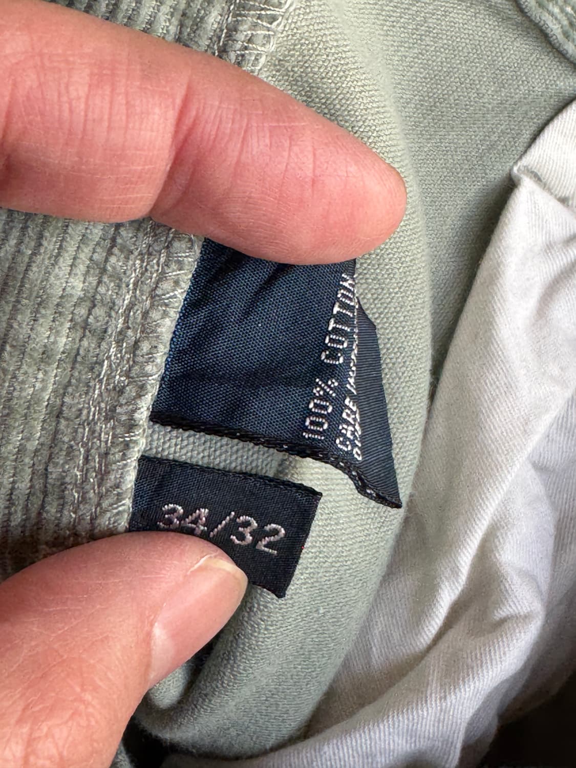 폴로랄프로렌 코듀로이 팬츠 빈티지 골덴바지 민트 34 상품이미지8