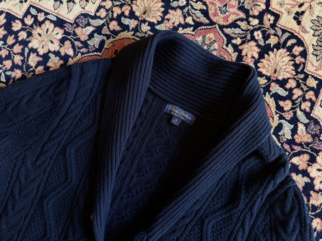 브룩스 브라더스 숄칼라 가디건 100 상품이미지2