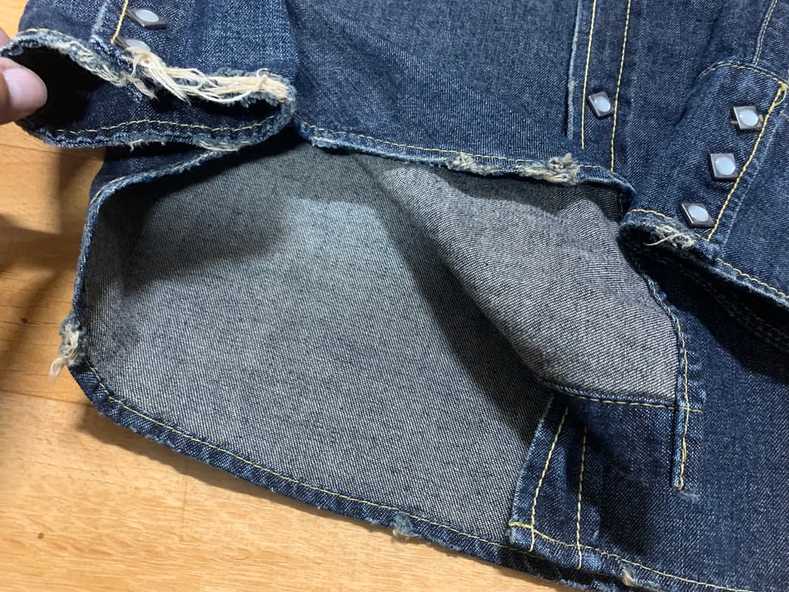 LEVIS 리바이스 레드룹 00'S 웨스턴 데님셔츠(M 사이즈) 상품이미지3