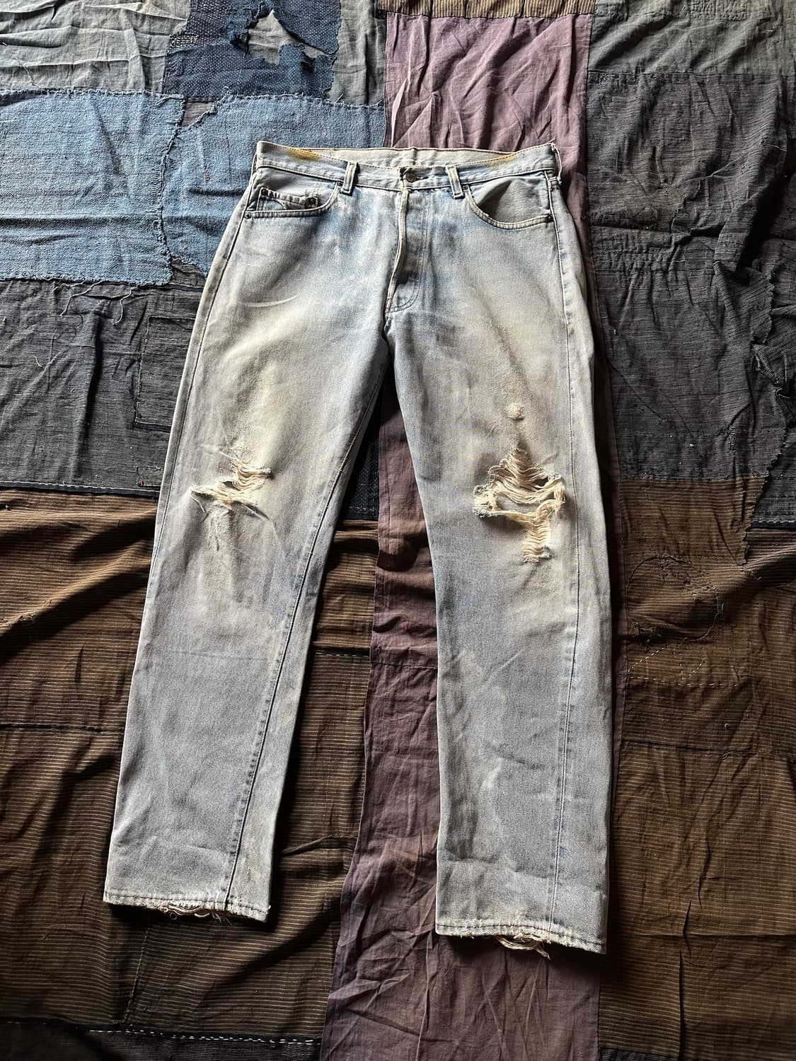 34) 80s USA 66후기 Levis 501 Denim Pants 상품이미지2