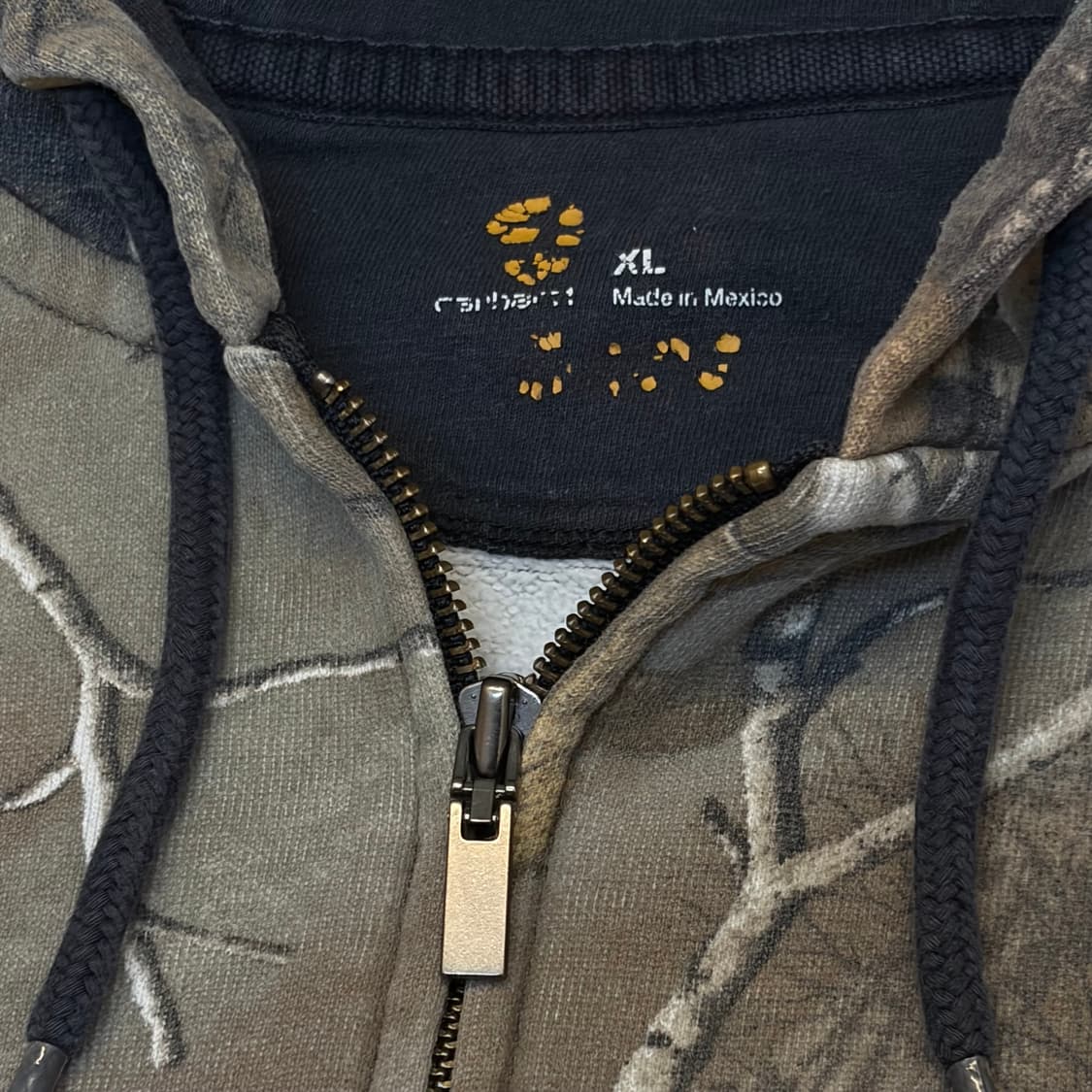 00s USA 미국 빈티지 칼하트 러얼트리 후드집업 후드티 상품이미지6