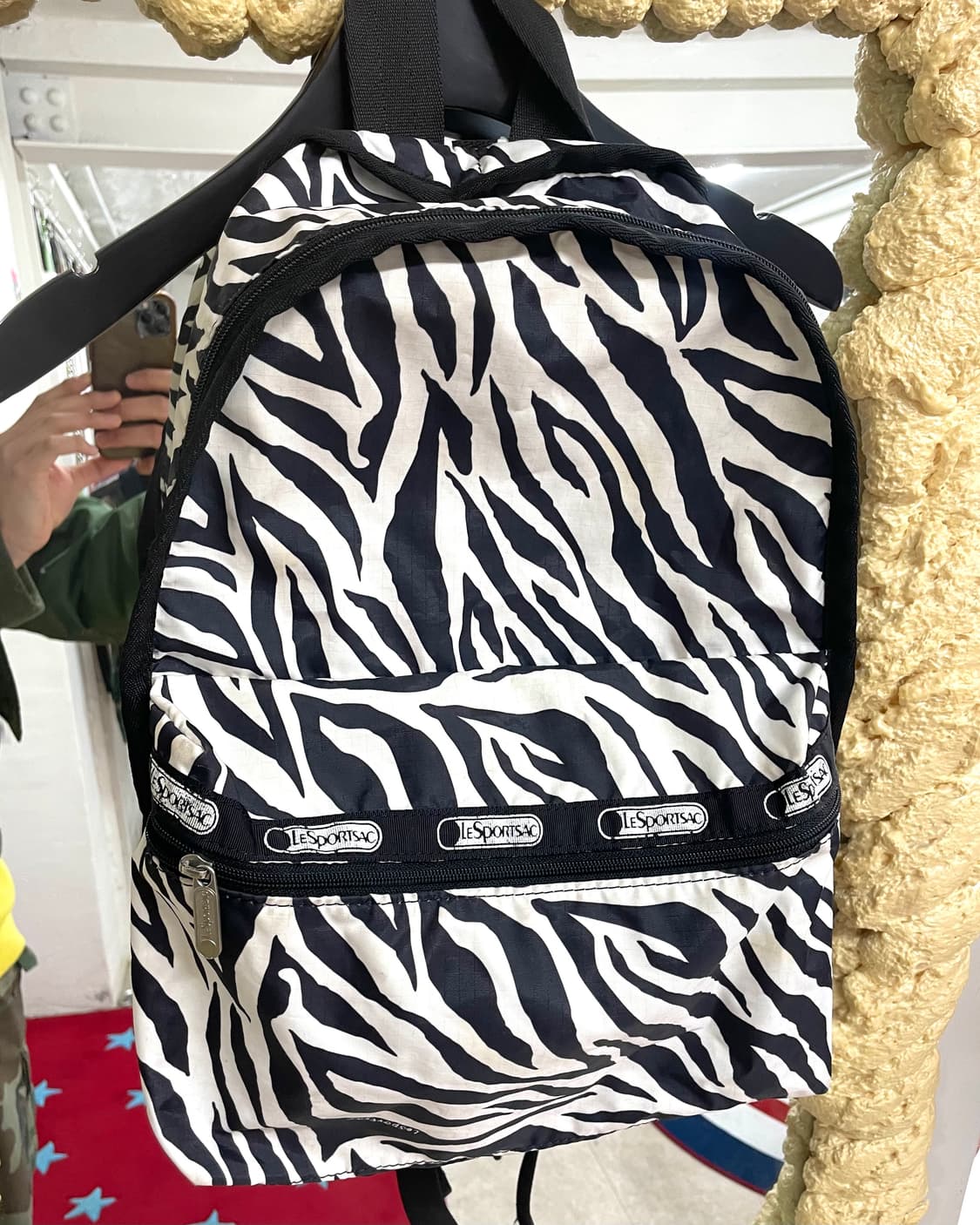 Zebra Print Backpack 상품이미지3