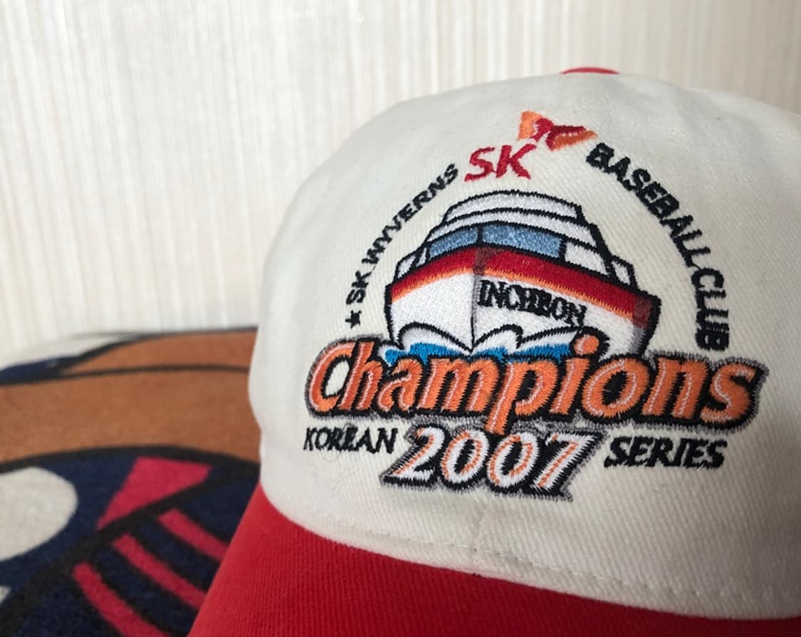 KBO SK와이번스 2007 한국시리즈 챔피언모자/캡 F 상품이미지5