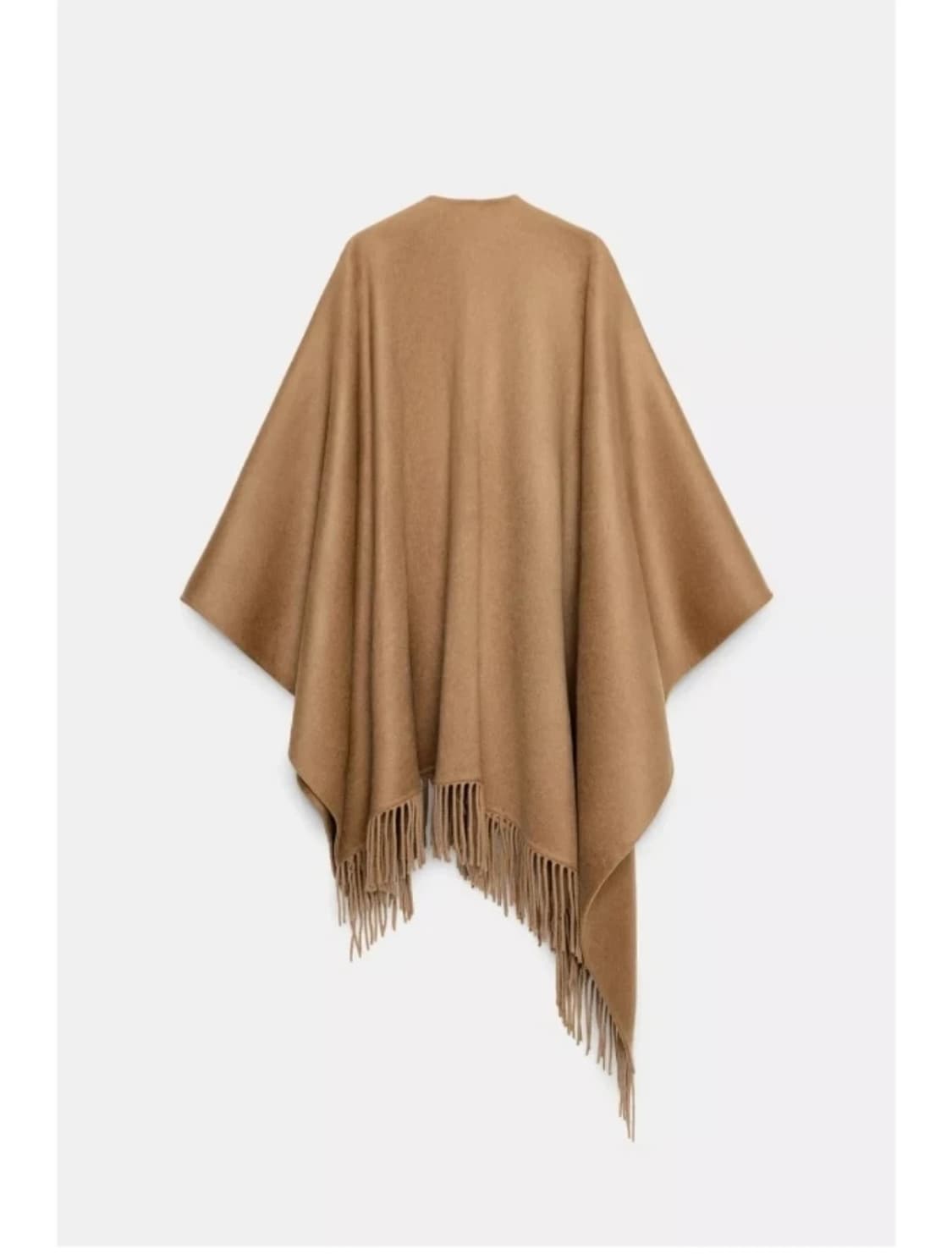 ZARA 울 프린지 롱 케이프 상품이미지6