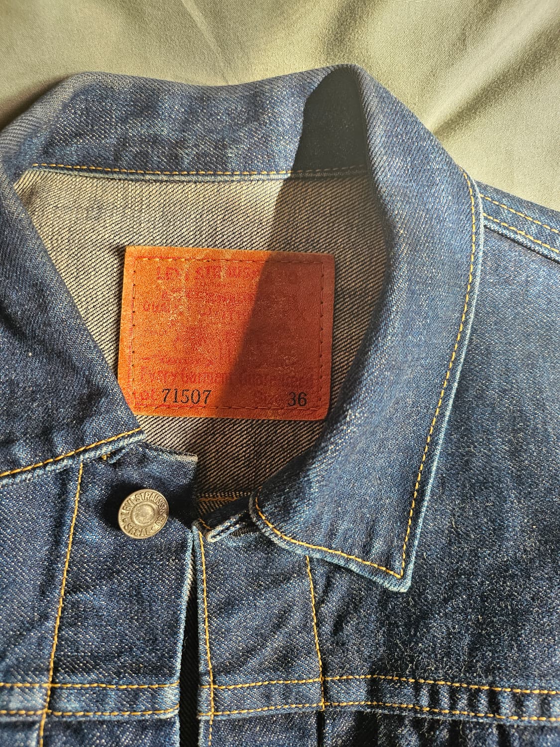 90s 리바이스 71057 세컨타입 데님자켓 상품이미지2