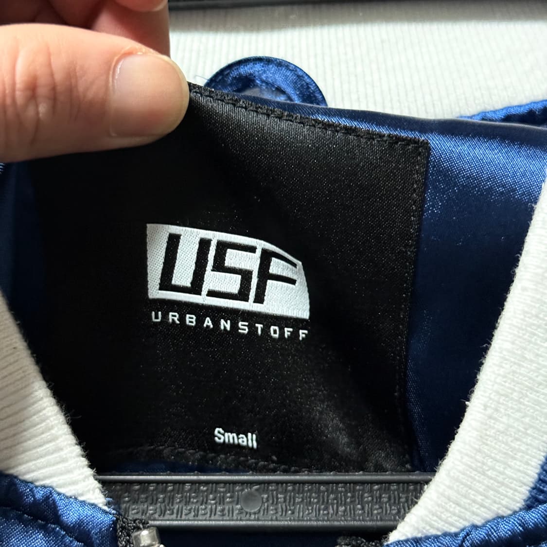 URBANSTOFF USA 자수 패치 디테일 집업 스카잔 자켓 상품이미지7