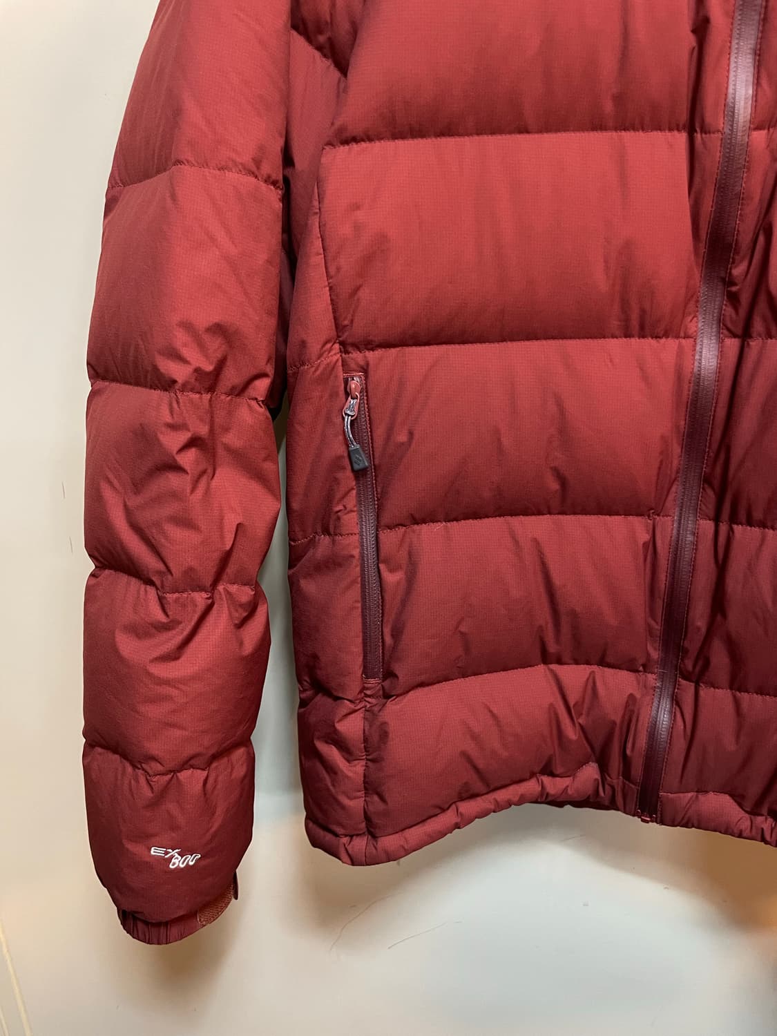 몽벨 퍼마프로스트 라이트 다운 자켓 버건디 L 상품이미지6