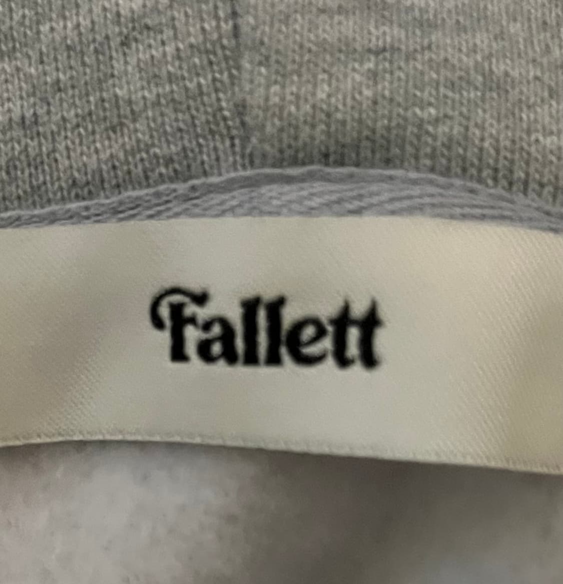 팔렛 Fallett 고양이 후드티 그레이 상품이미지3