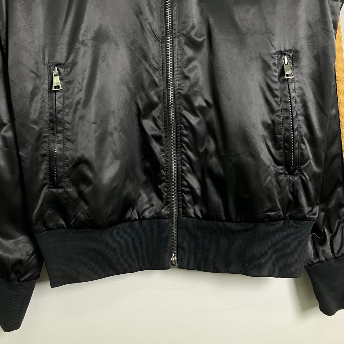 D&G 돌체앤가바나 블랙 블루종 자켓 44 상품이미지5