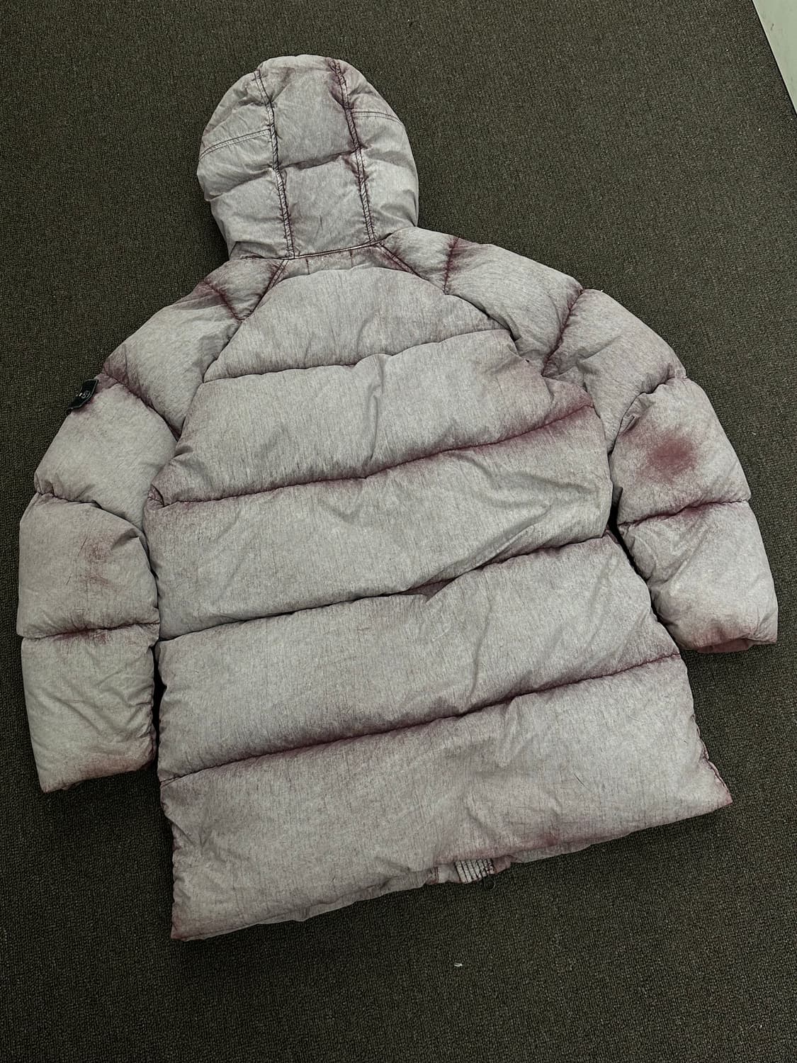 95)스톤 아일랜드 빈티지 텔라 나일론 덕다운 더스트 컬러 패딩 상품이미지8