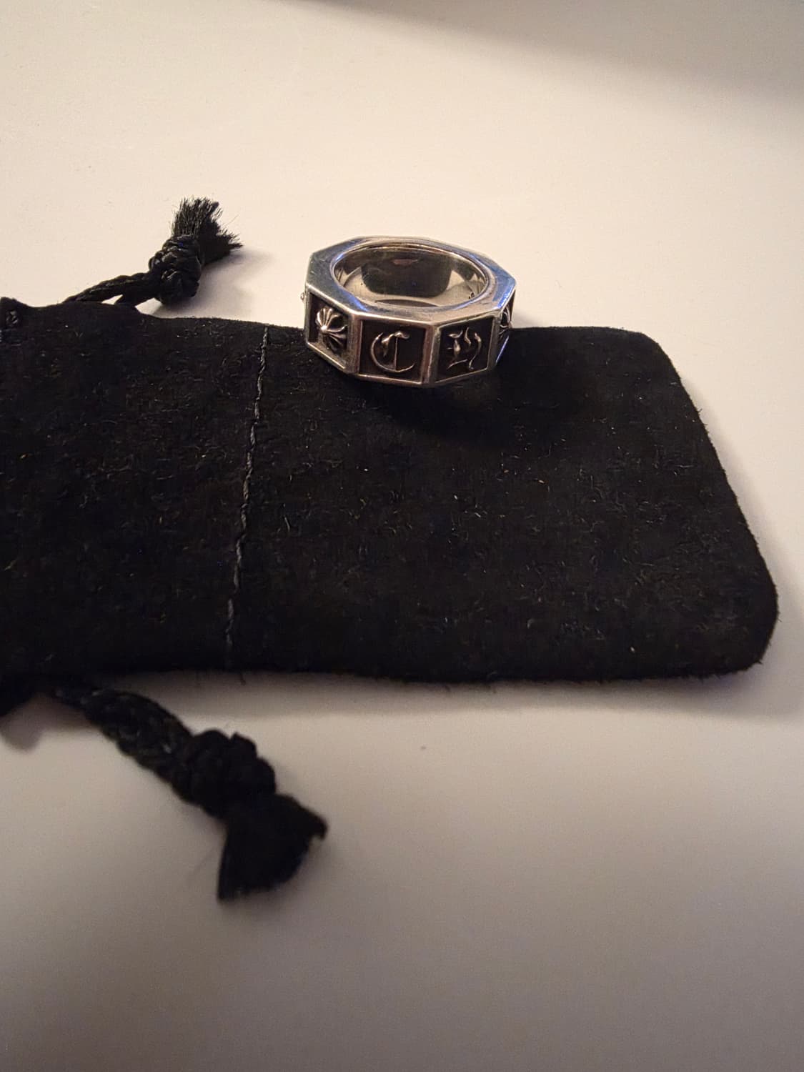 [US8] Chromehearts 알파벳블럭 링 크롬하츠 상품이미지2