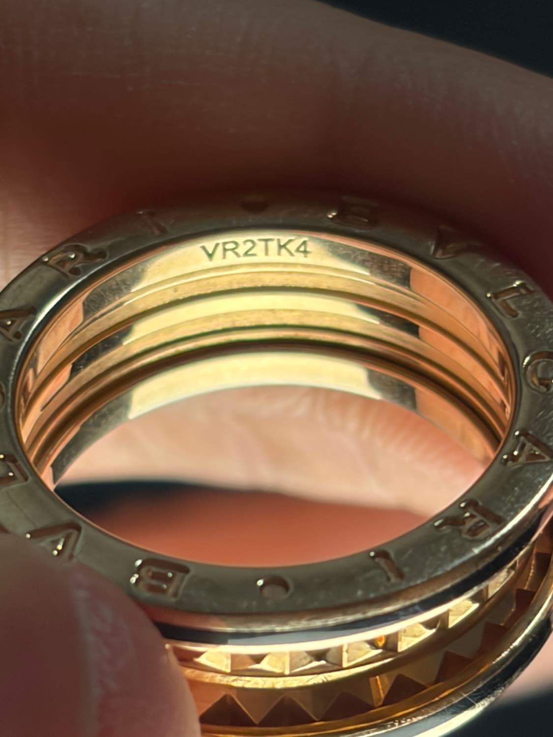 불가리 비제로원 락2밴드 링 56호 상품이미지3