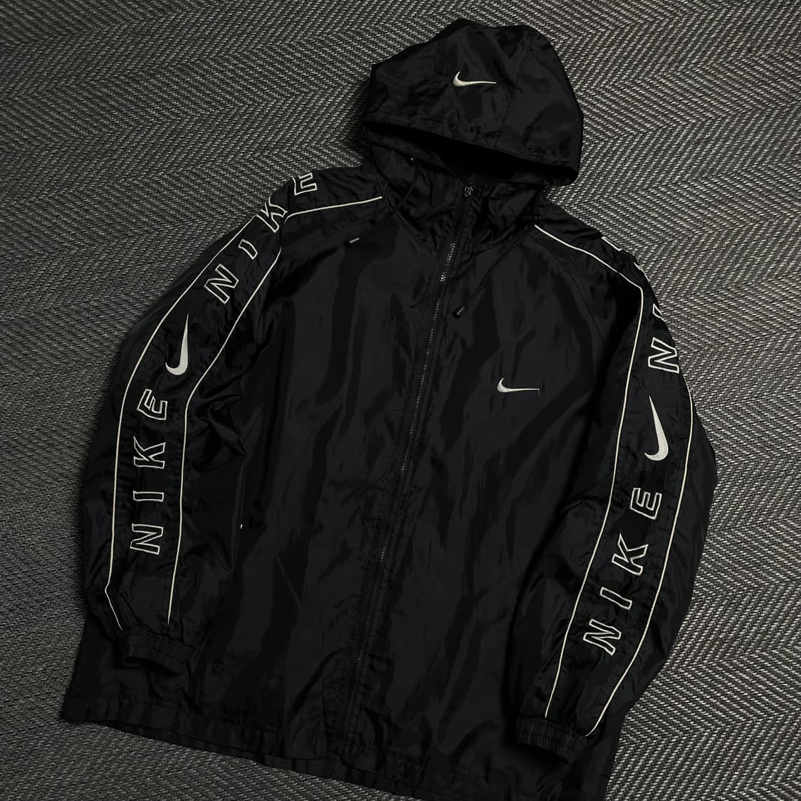 00s 나이키 올드스쿨 빅스우시 멀티로고 후디 바람막이y 5099 상품이미지1