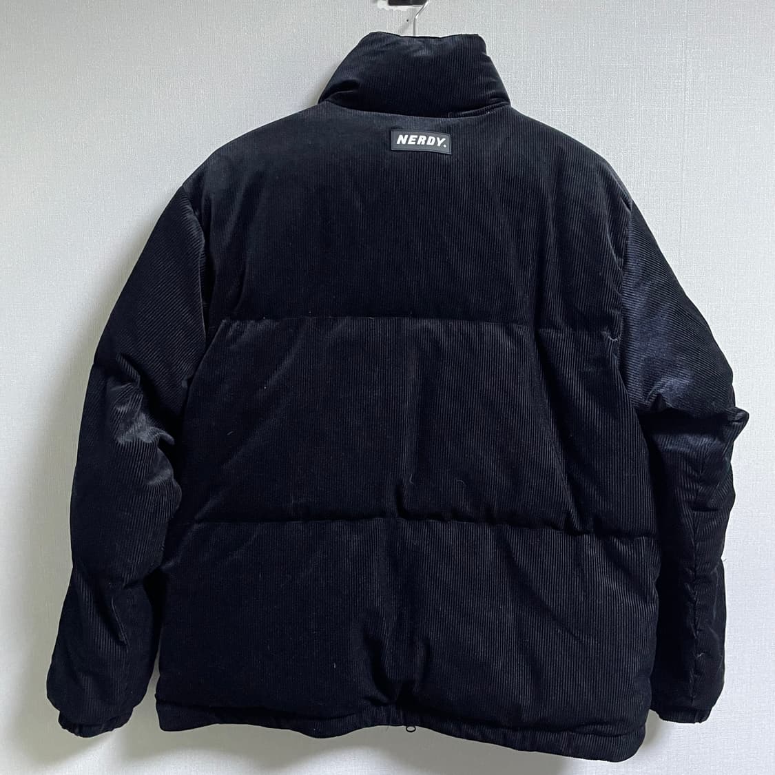 널디 코듀로이 오리털 숏패딩 점퍼 S(100, 오버핏  상품이미지2
