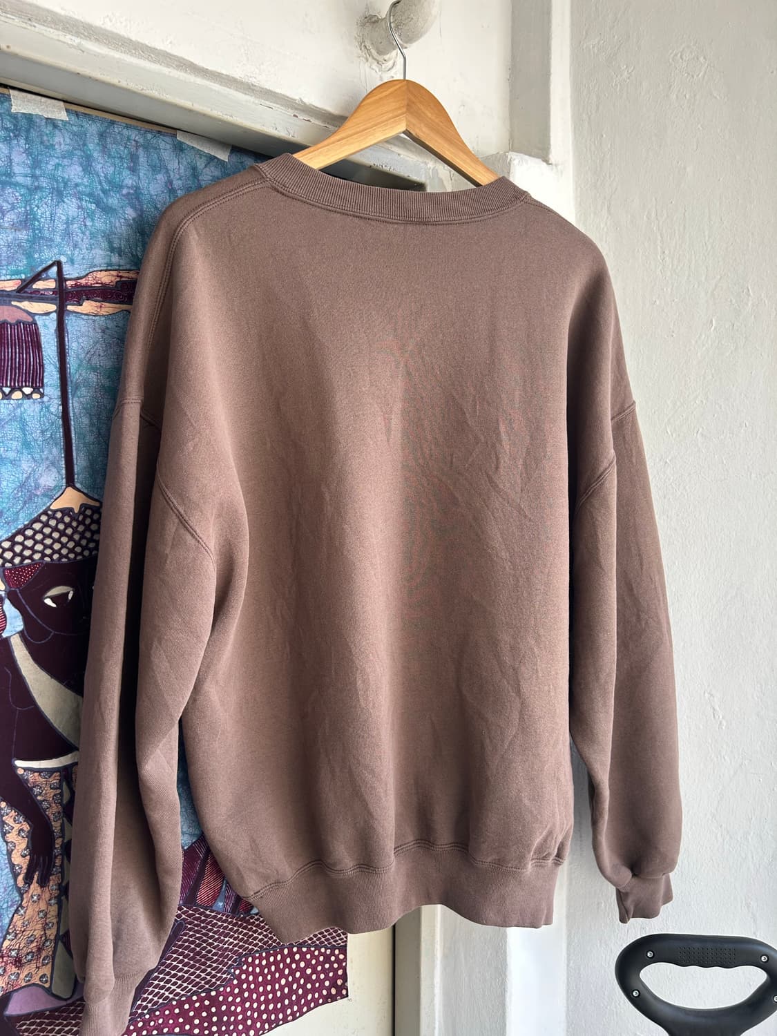90‘s Russell 러셀 스웻셔츠 초콜렛XXL 상품이미지4