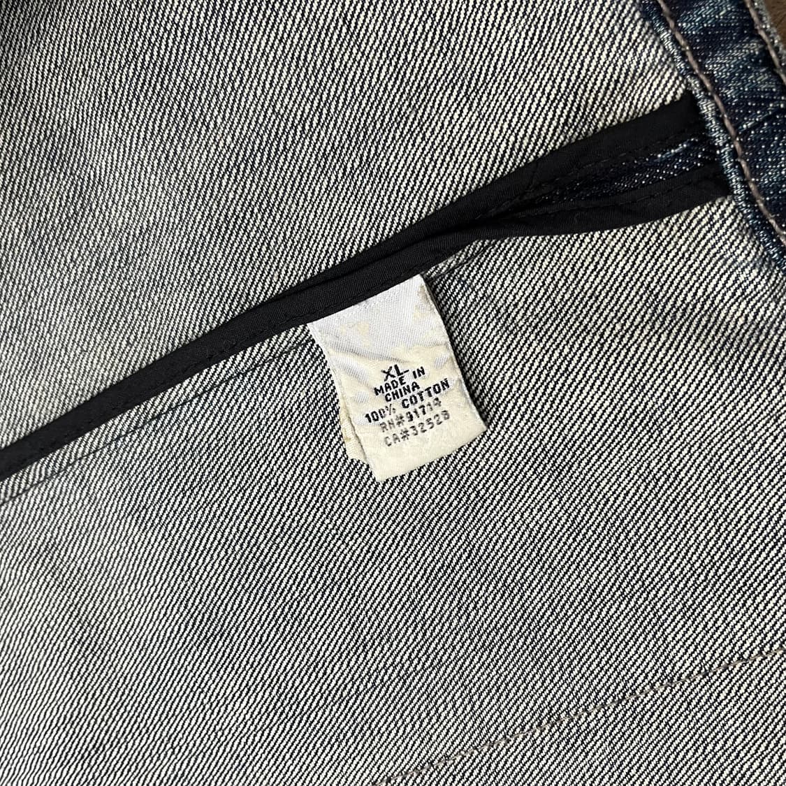 아르마니 데님 워시드 카코트 자켓  상품이미지10