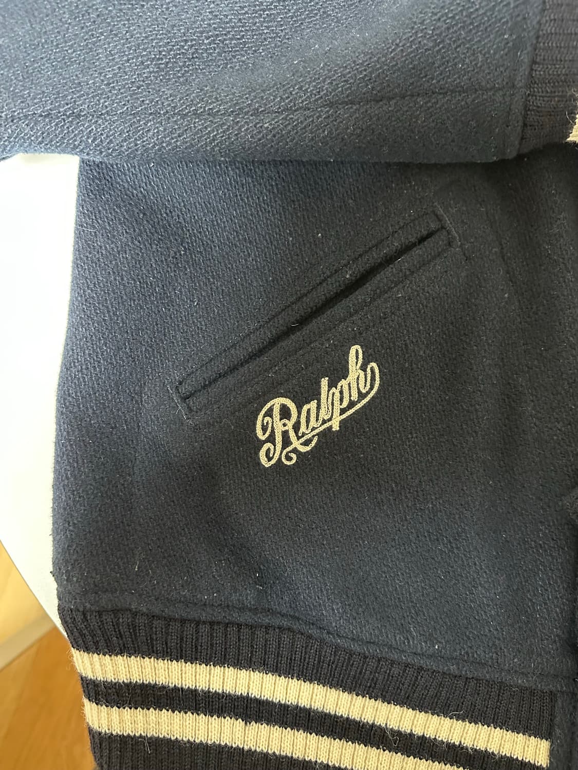 21fw 폴로 랄프로렌 양키스 mlb 울 바시티 L 상품이미지9