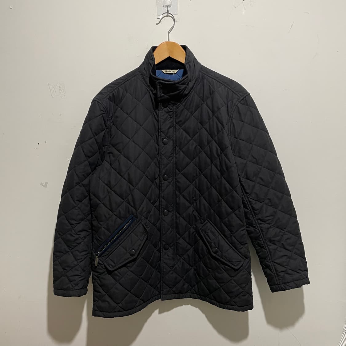 바버 퀼팅자켓 블랙 상품이미지1