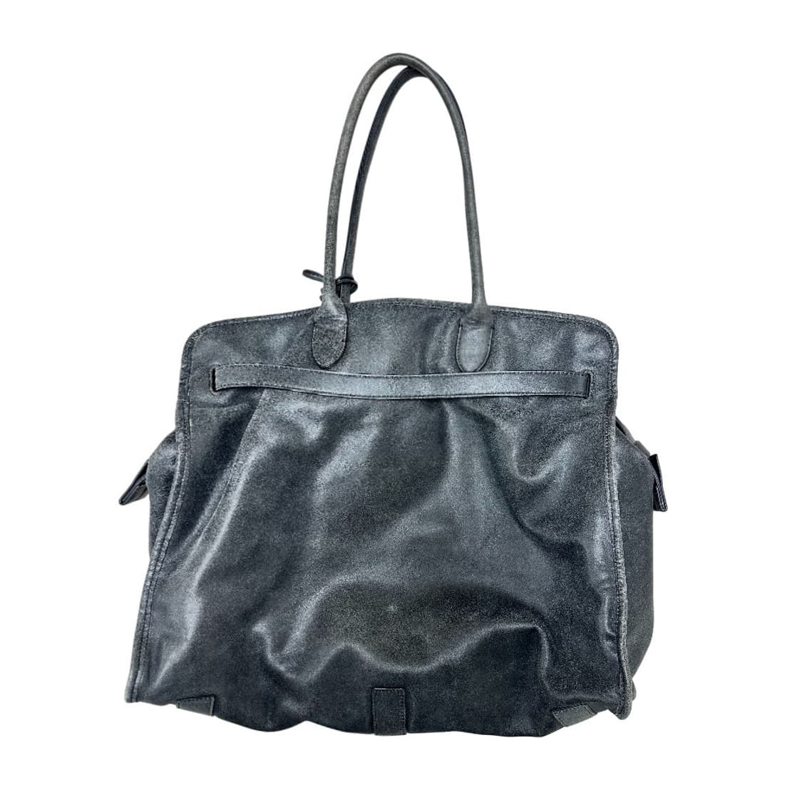 브라운야드 빈티지 레더 버클백 블랙 상품이미지3